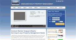 Desktop Screenshot of cbvanguardrentals.com